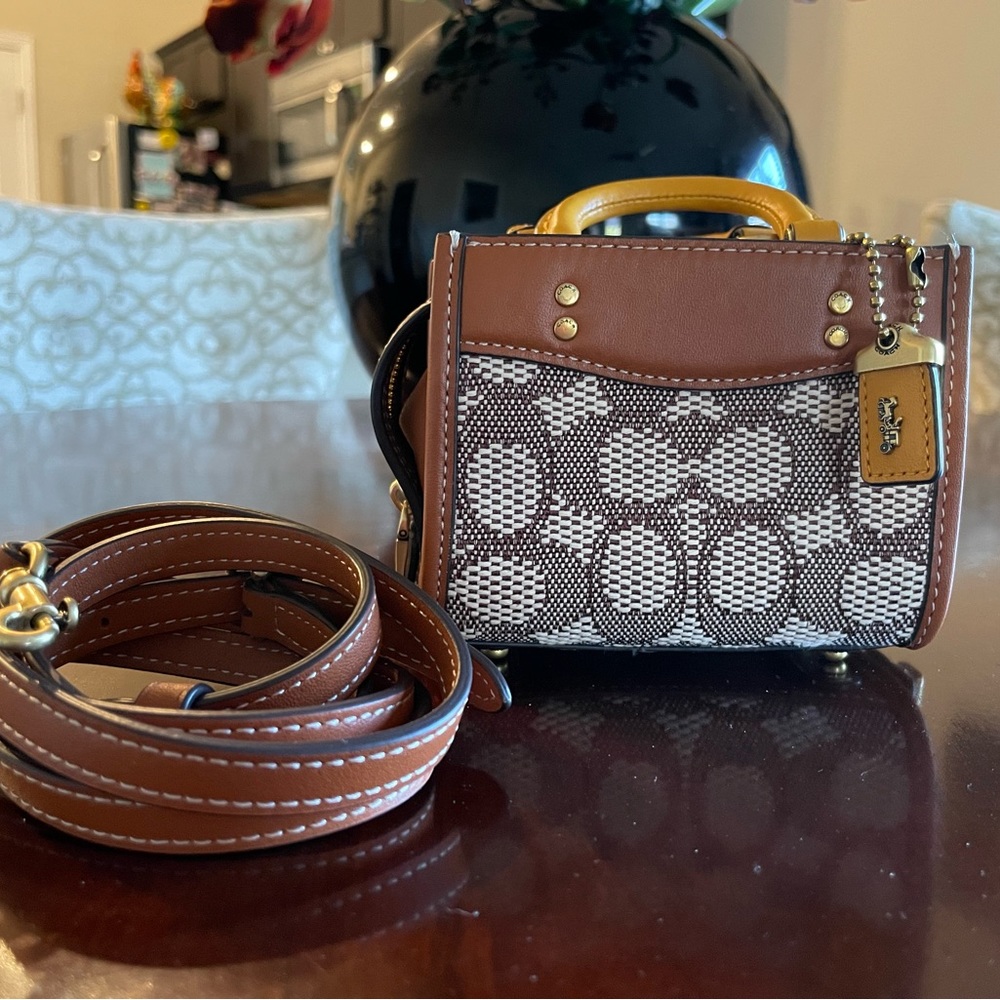 Coach 12 inch rogue mini bag